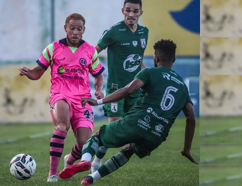 Sousa-PB venceu o Laguna-RN por 1 a 0 no estádio Franqueirão em Natal-RN