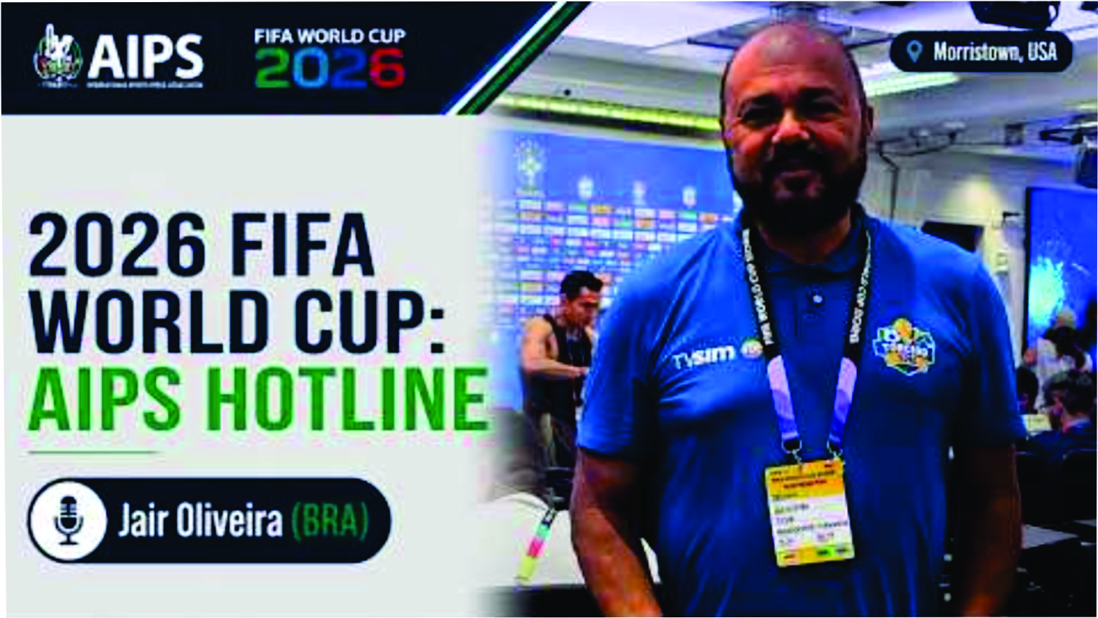 Vice-presidente da Abrace fala da importância da entidade na Copa do Mundo, direto dos EUA